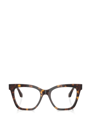 Giorgio Armani square-frame glasses - Brown