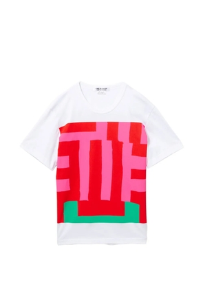 Comme Des Garçons Comme Des Garçons graphic T-shirt - White