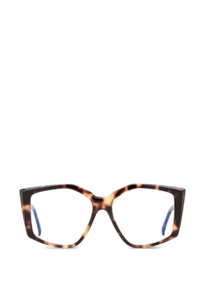 Max Mara Eyewear geometric butterfly glasses - Brown