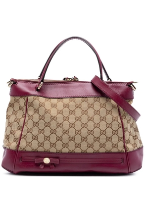 Gucci Pre-Owned 2000-2015 GG Canvas Mayfair satchel - Neutrals