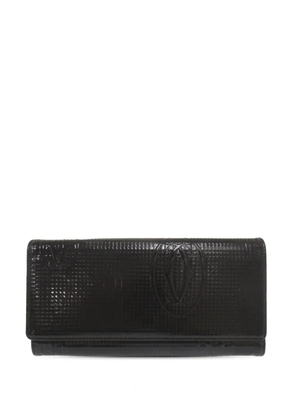 Cartier 1990-2010 Patent Happy Birthday Wallet long wallets - Black