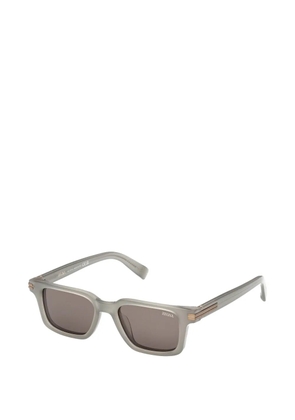 Zegna rectangle-frame sunglasses - Grey