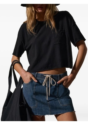 James Perse cropped T-shirt - Black