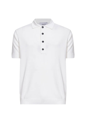 D4.0 short sleeve polo shirt - White