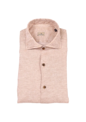 Sonrisa long-sleeved cotton shirt - Neutrals