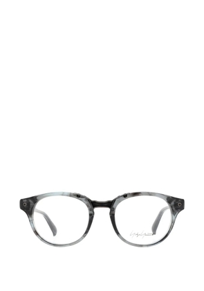 Yohji Yamamoto round-frame glasses - Grey
