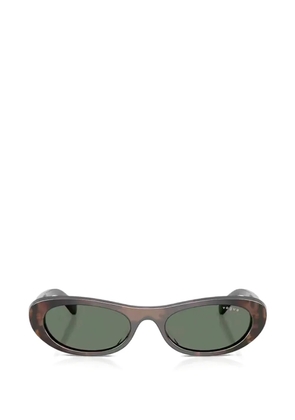 Vogue Eyewear havana geometric sunglasses - Brown