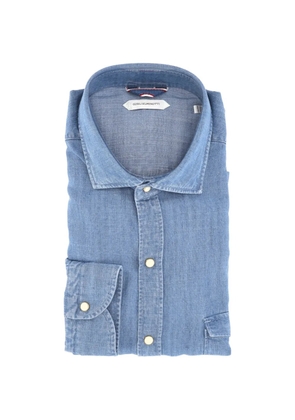 Guglielminotti button shirt - Blue