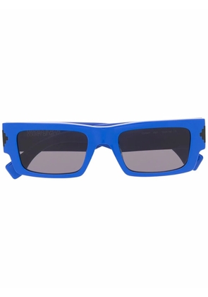 Marcelo Burlon County of Milan Eyewear Alerce rectangle-frame sunglasses - Blue