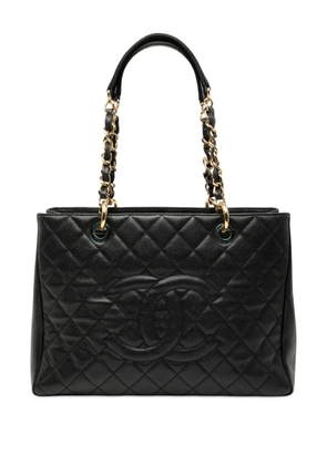 CHANEL Pre-Owned 2014 Caviar Grand Shopping tote bag - Black