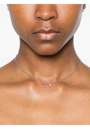 Swarovski x Ariana Grande crystal earrings and necklace set - Silver