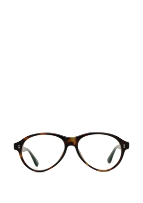 Chimi round-frame glasses - Brown