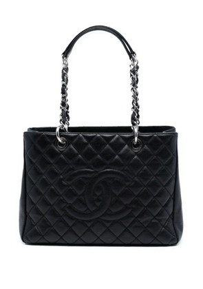 CHANEL Pre-Owned 2009-2010 Caviar Grand Shopping tote bag - Black