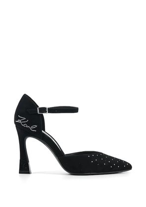 Karl Lagerfeld ankle-strap heeled pumps - Black