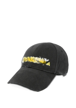 Balenciaga Messy Spray cotton cap - Black
