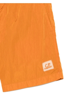 C.P. Company logo patch swim shorts - Orange