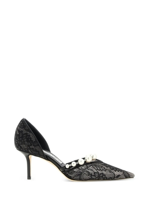 Jimmy Choo Aurelie lace pumps - Black