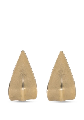 Vintage clip-on earrings - Gold
