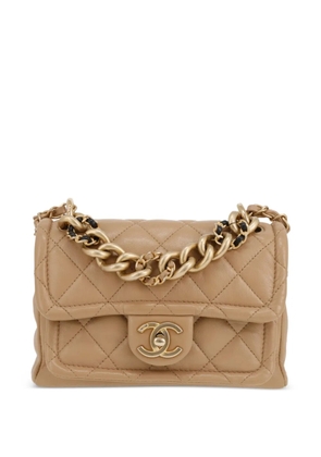 CHANEL Pre-Owned 2019 mini Timeless shoulder bag - Neutrals