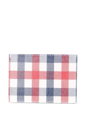 Thom Browne logo card holder - White