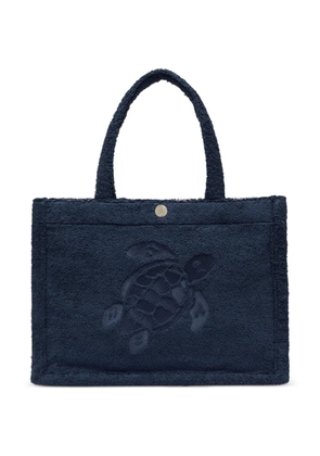 Vilebrequin Batist terry turtle beach bag - Blue