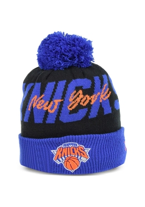 NEW ERA CAP New York Knicks cuffed pom-pom beanie hat - Black