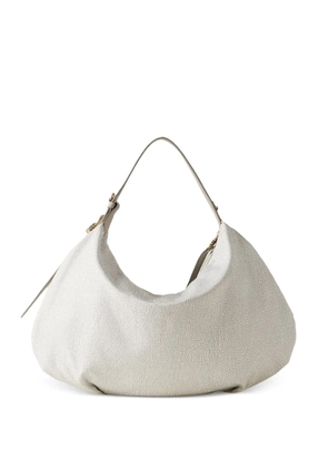Borbonese medium Prive shoulder bag - Neutrals