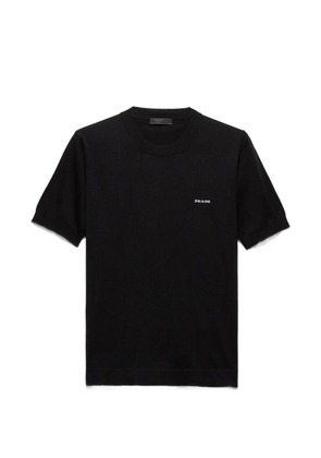 Prada cotton crew-neck sweater - Black