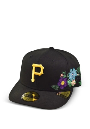 NEW ERA CAP 59FIFTY Tonal Florals Pittsburg Pirates fitted cap - Black