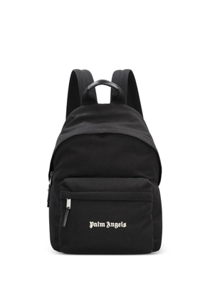 Palm Angels logo backpack - Black