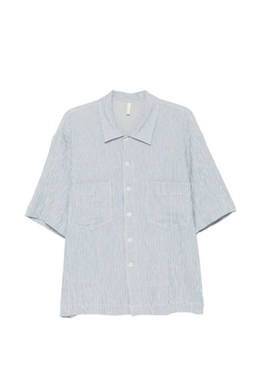 Sunflower pinstripe pocket shirt - Blue