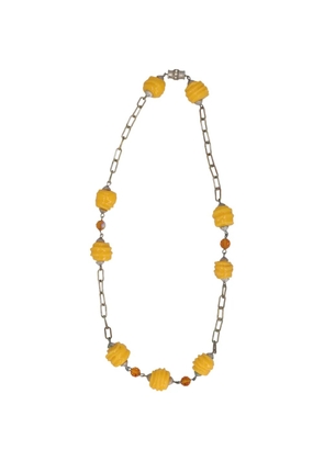 Ungaro beaded necklace - Silver