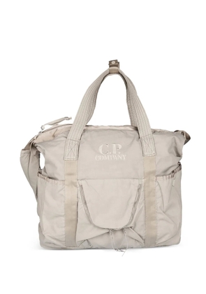 C.P. Company buckle tote bag - Neutrals