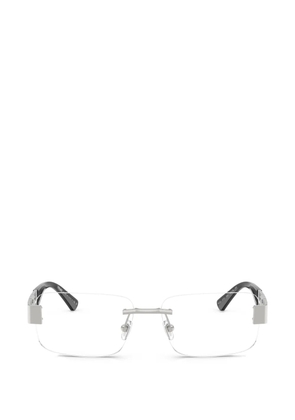 Versace Eyewear rectangle-frame glasses - Silver