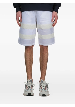UPWW striped nylon shorts - White