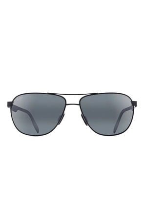 Maui Jim Castles pilot-frame tinted sunglasses - Black