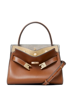 Tory Burch petite lee Radziwill double bag - Brown