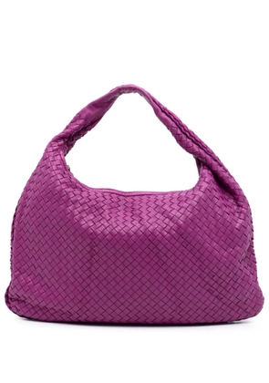 Bottega Veneta Pre-Owned 2009 Medium Nappa Intrecciato Veneta hobo bag - Purple