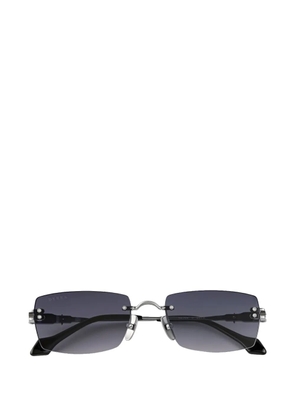 Dyrka rimless rectangle sunglasses - Silver
