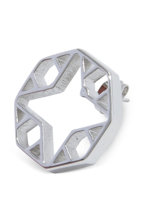 1017 ALYX 9SM circle-shape earrings - Silver