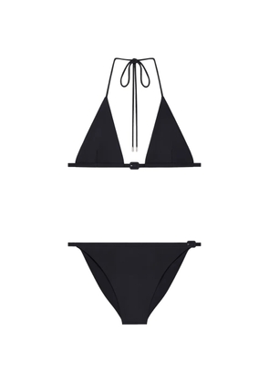 Courrèges buckle-detail bikini - Black