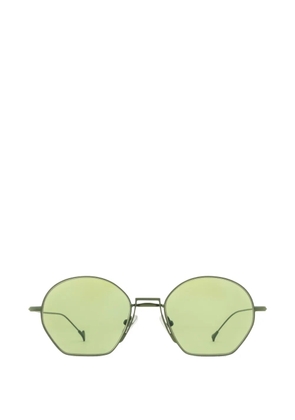 Eyepetizer Royale round-frame sunglasses - Green
