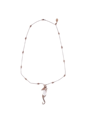 Weekend Max Mara seahorse-pendant necklace - Gold