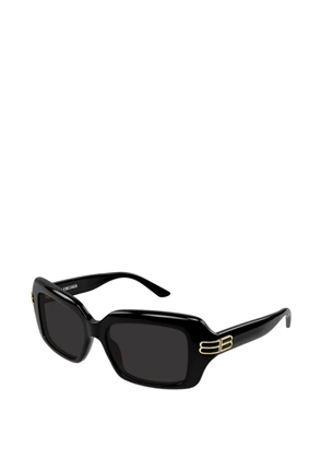 Balenciaga Eyewear logo-detail sunglasses - Black