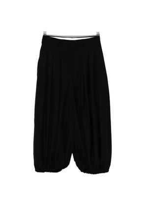 Comme Des Garçons pleated trousers - Black