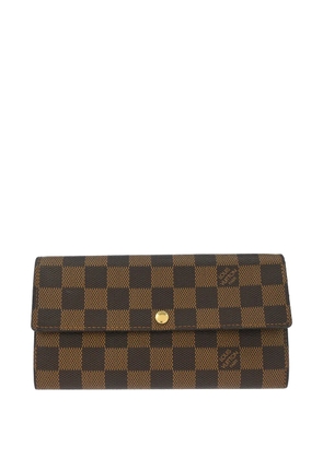 Louis Vuitton Pre-Owned 2007 Sarah Damier Ebène wallet - Brown