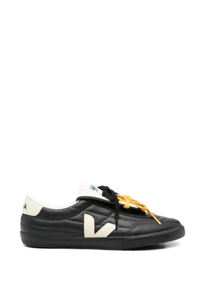 Magliano x Veja lace-up panelled sneakers - Black