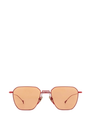 Eyepetizer Torino geometric-frame sunglasses - Red