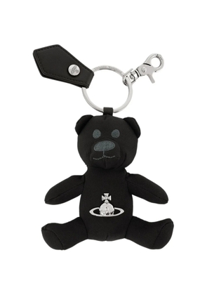 Vivienne Westwood Orb teddy keyring - Black