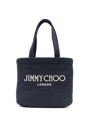 Jimmy Choo logo tote bag - Blue